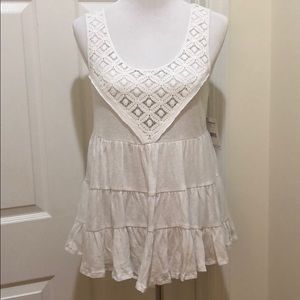 Free People Lace Top